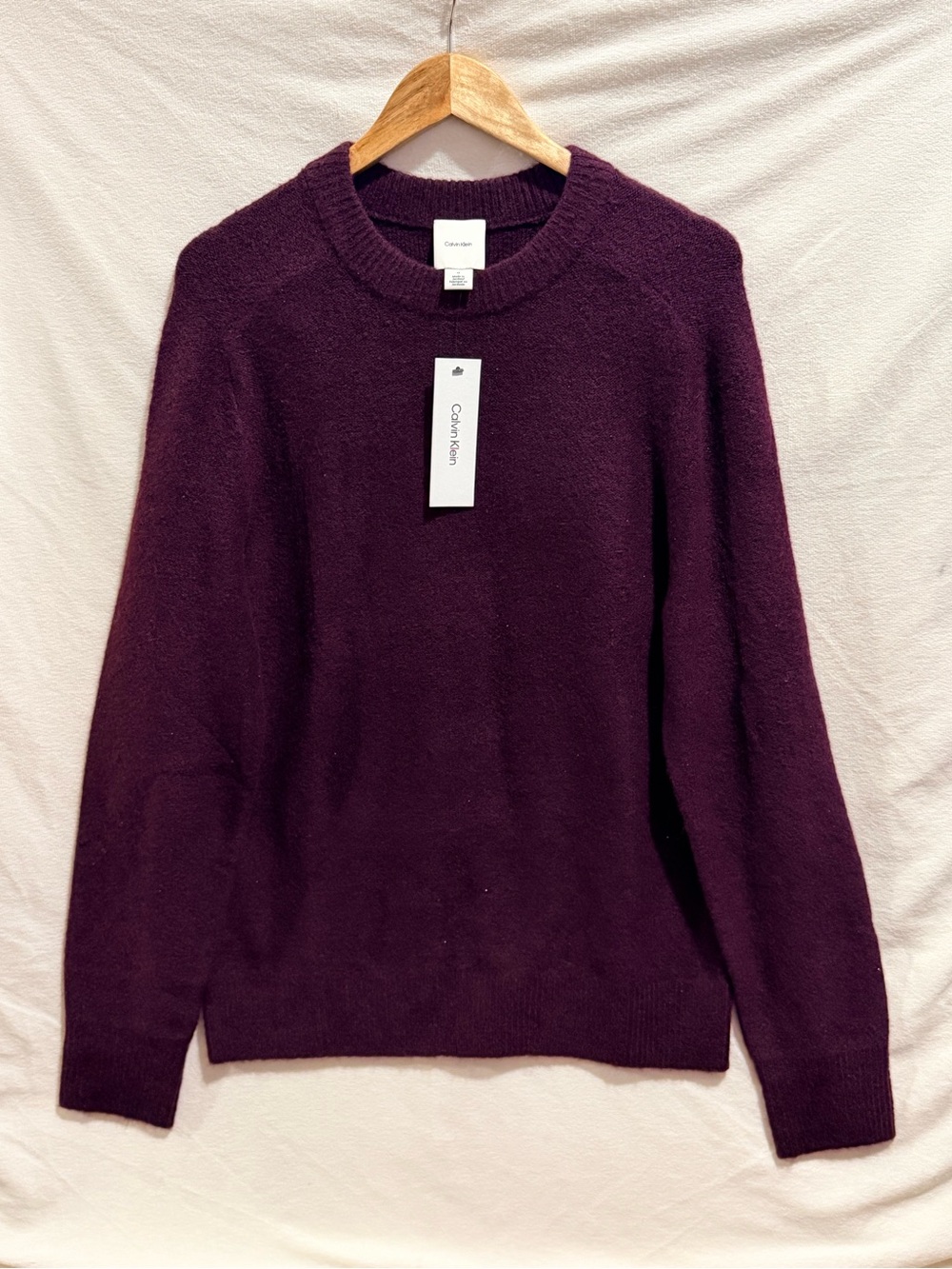 Calvin Klein Deep Plum Knit Sweater
